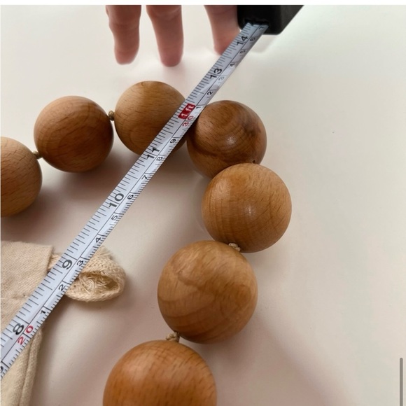 Cult Gaia bamboo Wood Circle Luna shoulder bag - Picture 6 of 10